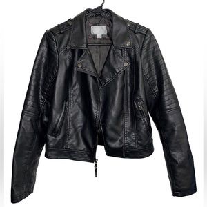 Xhilaration Woman’s Faux Leather Jacket (S)